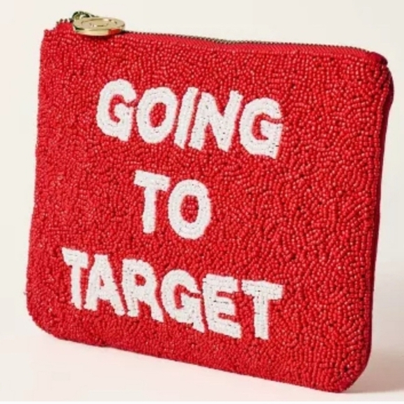 kate spade x Target "Going To Target" Beaded Clutch NWT - Picture 3 of 7